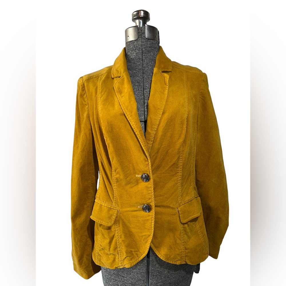Women's Mustard Blazer